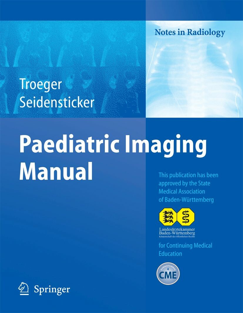 Cover Paediatric Imaging Manual