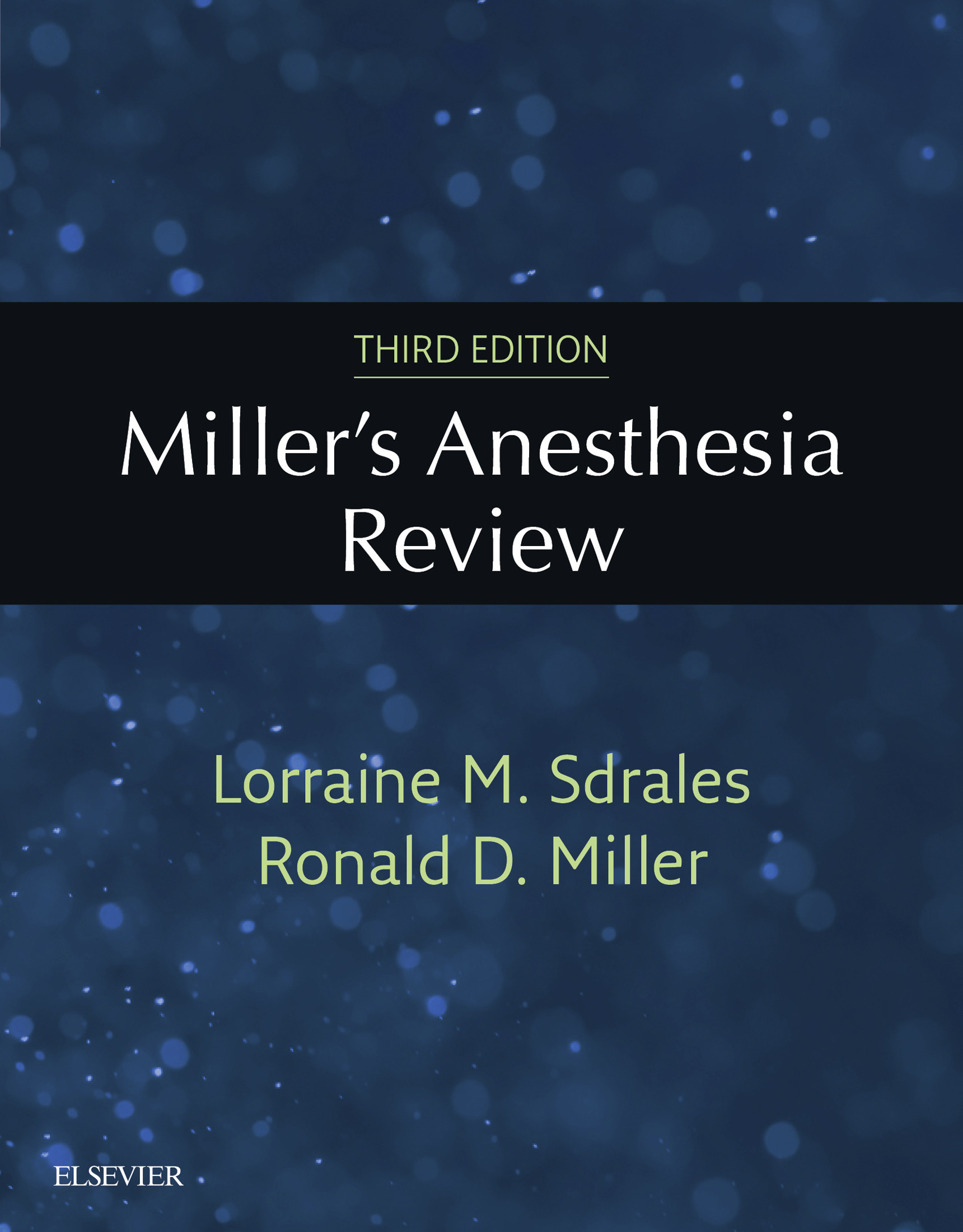 Cover Miller's Anesthesia Review E-Book