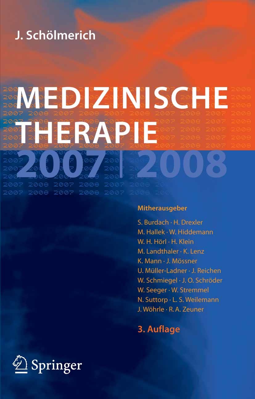 Cover Medizinische Therapie 2007 / 2008