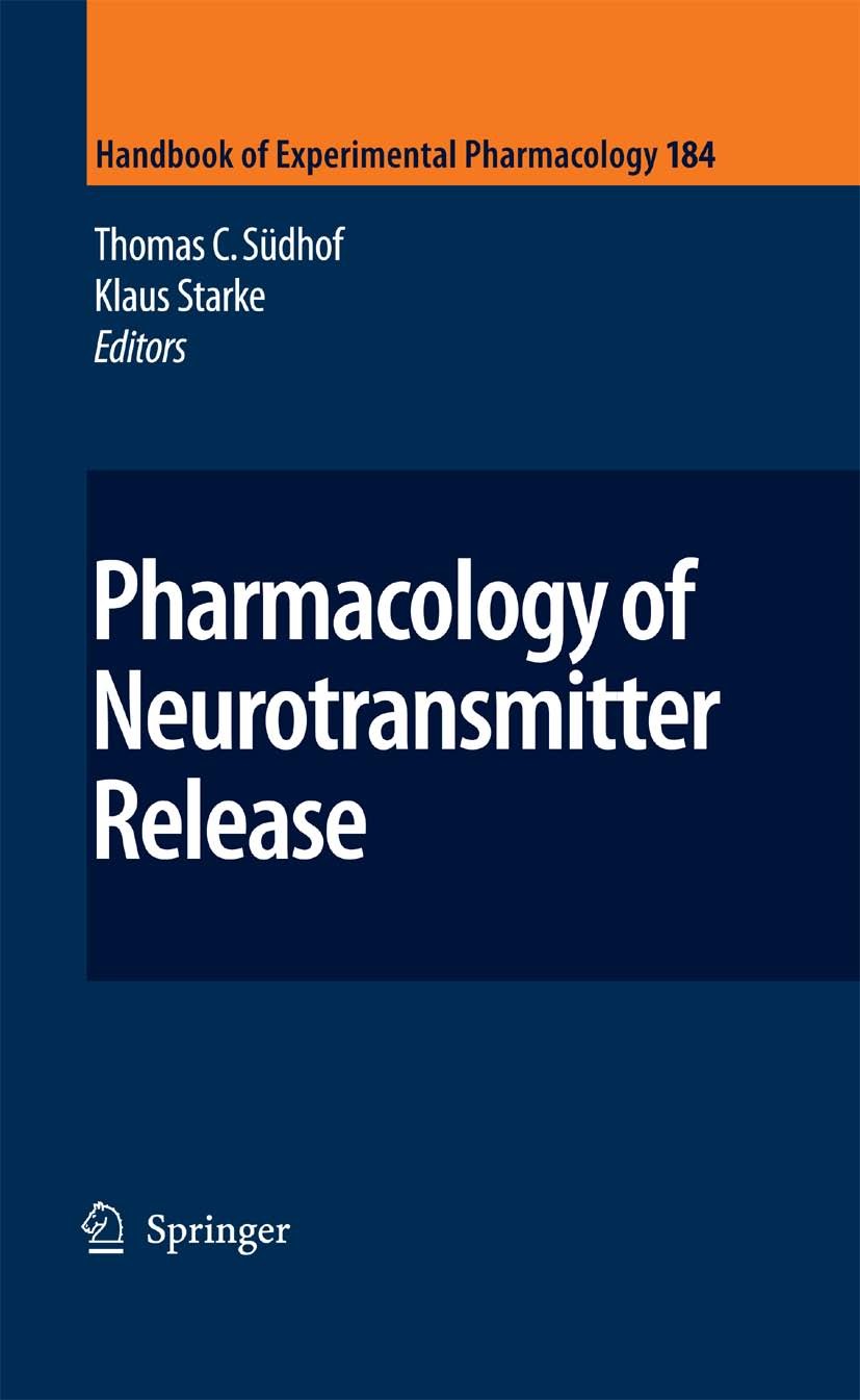 Cover Pharmacology of Neurotransmitter Release