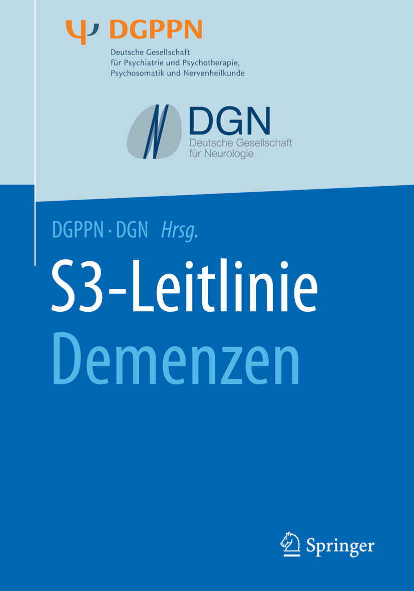Cover S3-Leitlinie Demenzen