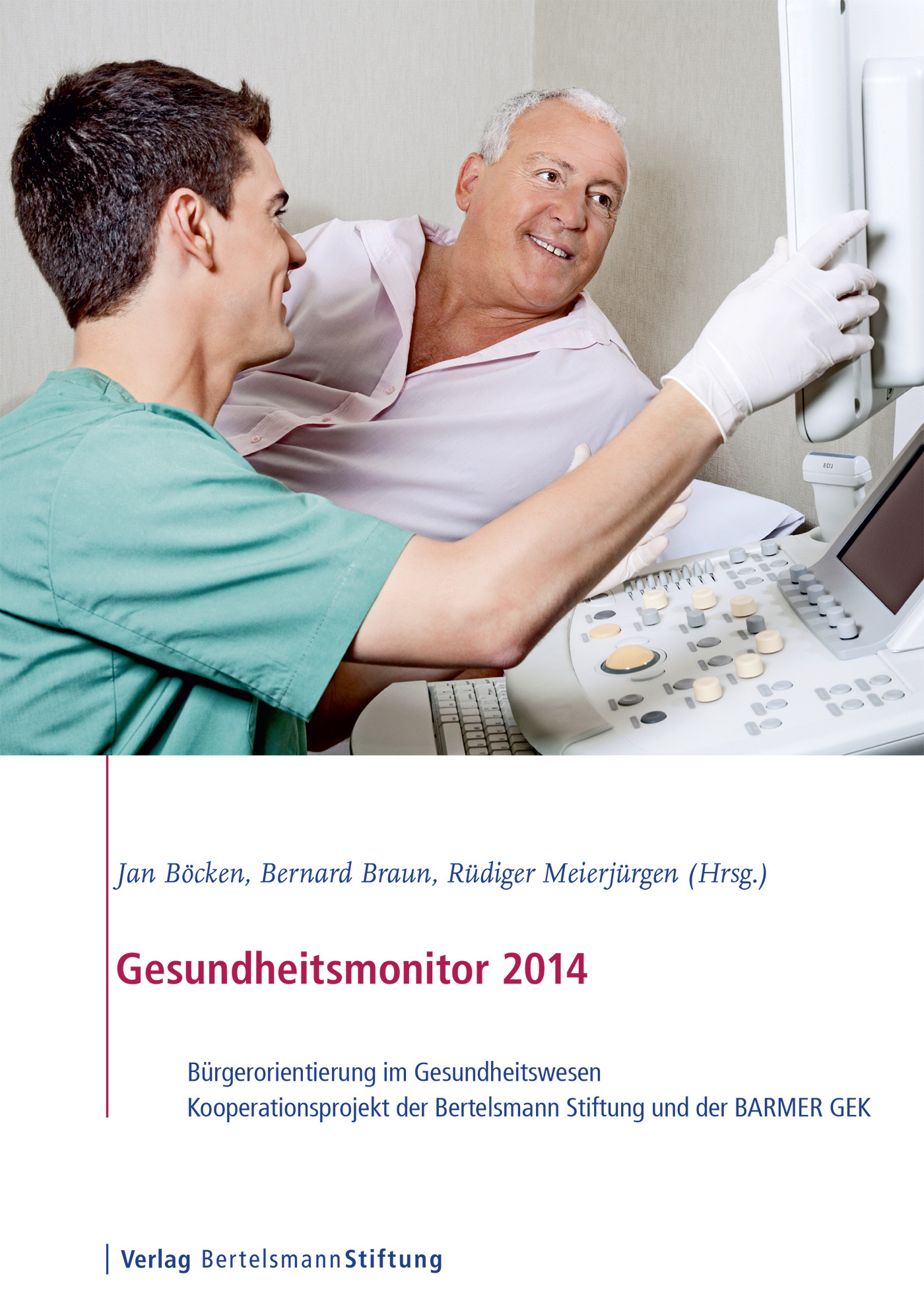 Cover Gesundheitsmonitor 2014