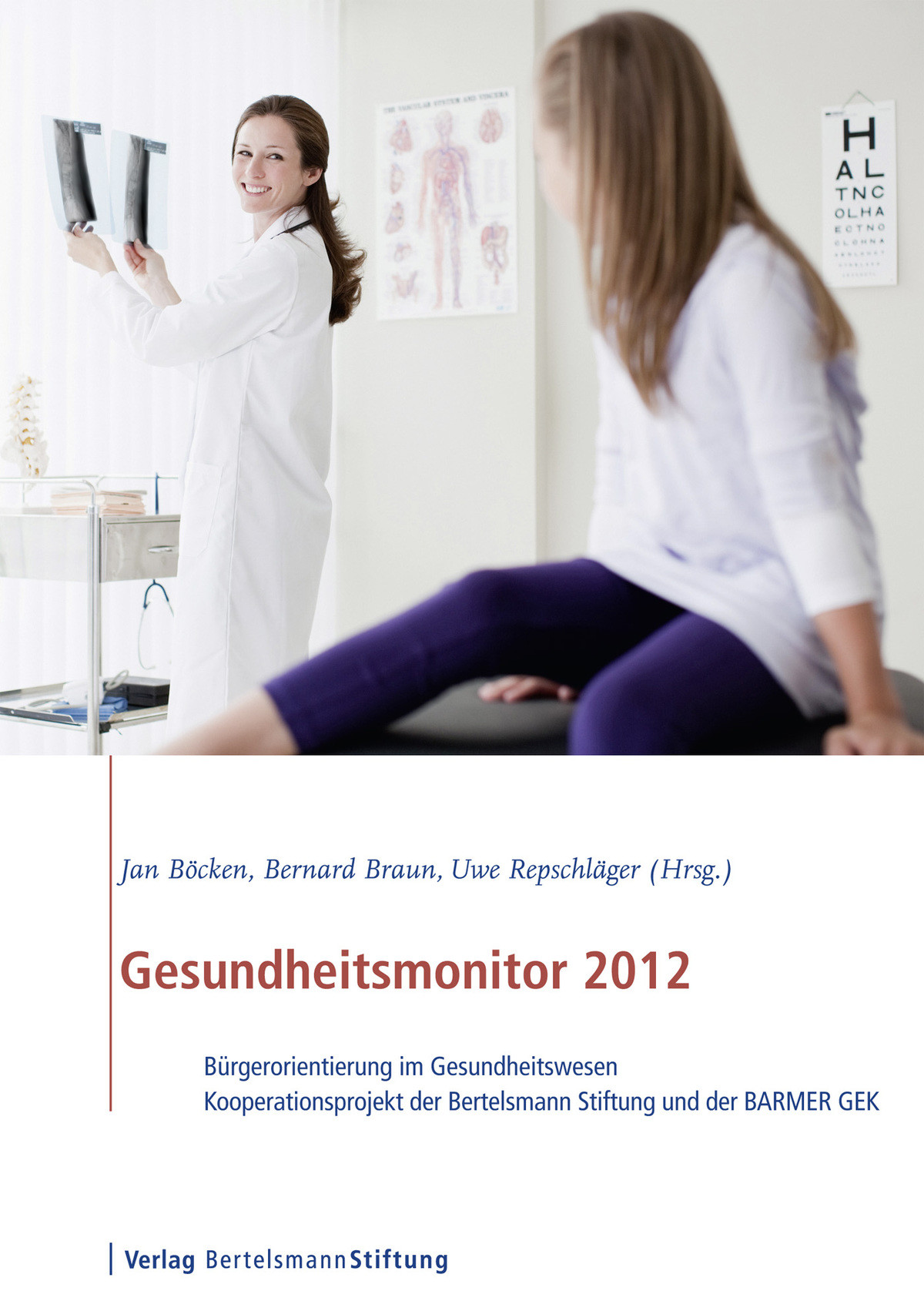 Cover Gesundheitsmonitor 2012