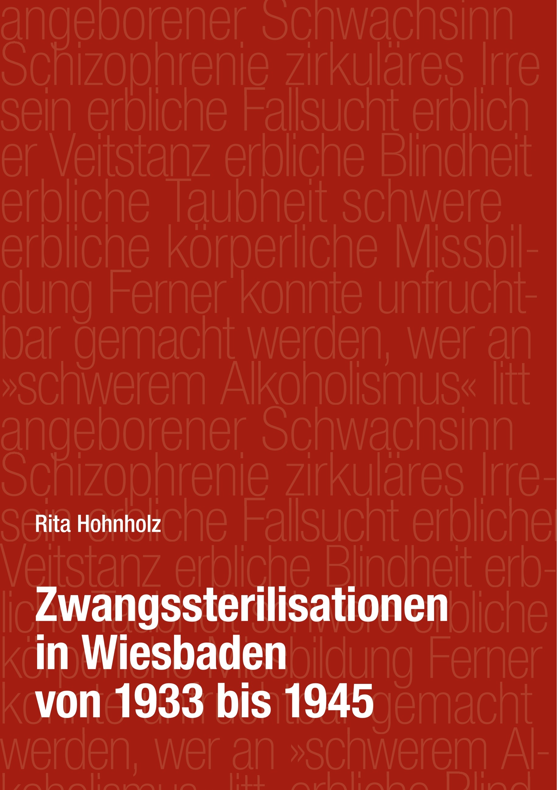 Cover Zwangssterilisationen in Wiesbaden von 1933 bis 1945