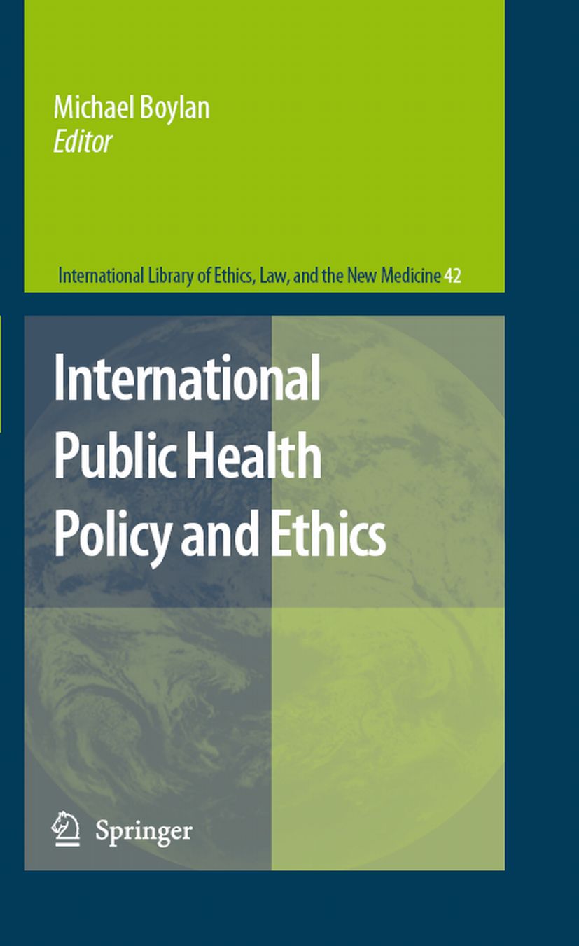 Cover International Public Health Policy and Ethics