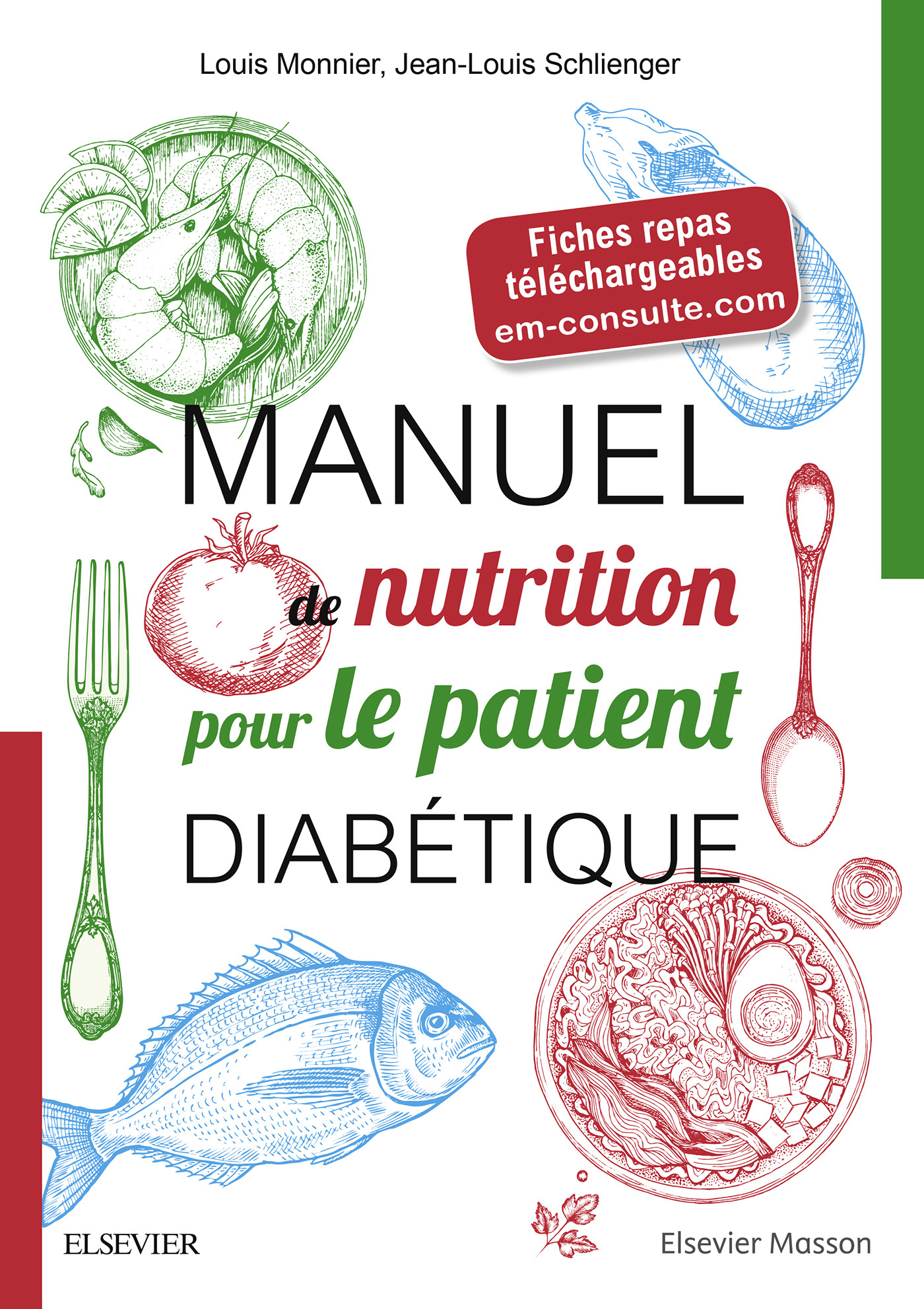 Cover Manuel de nutrition pour le patient diabétique