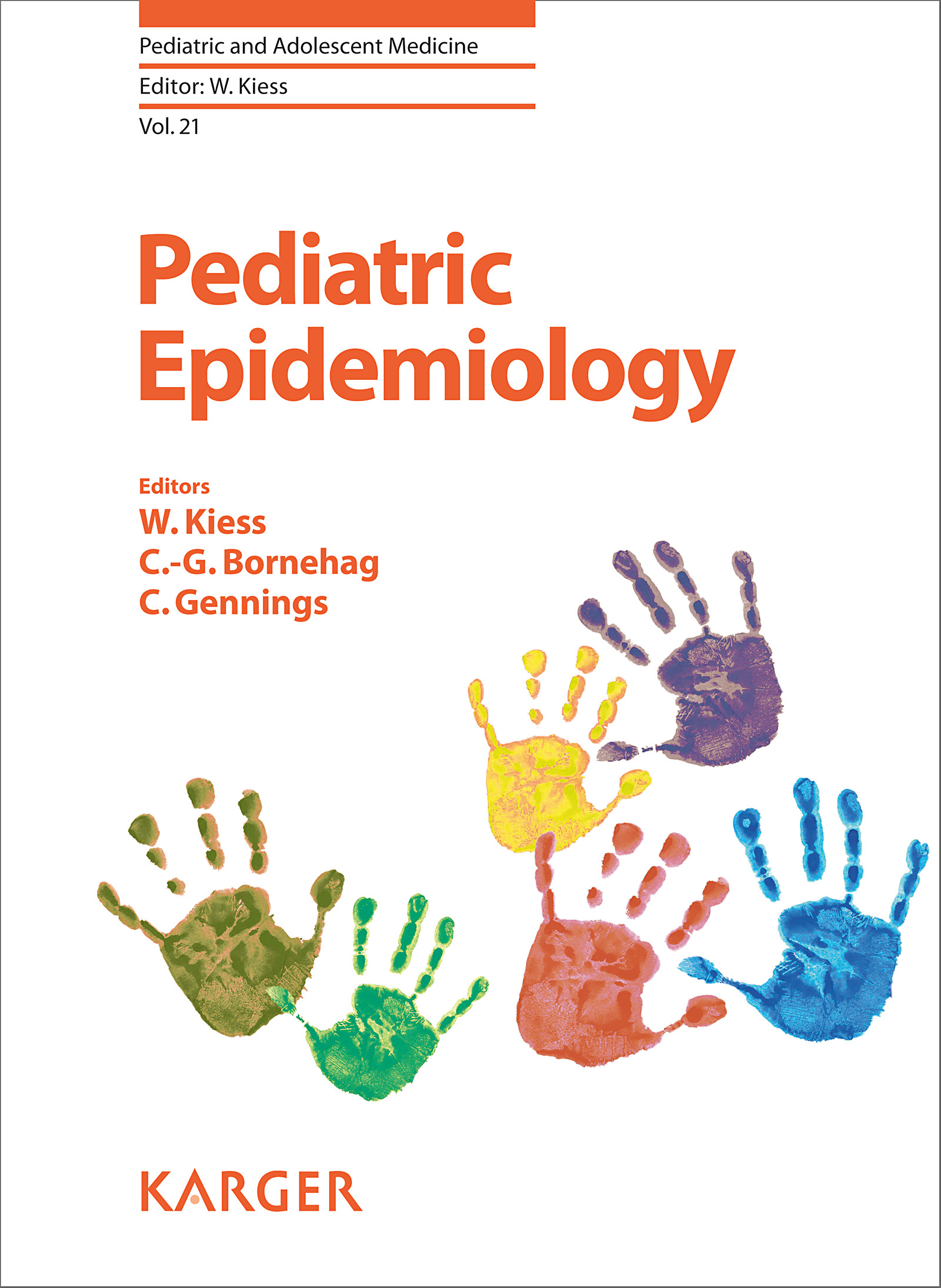 Cover Pediatric Epidemiology