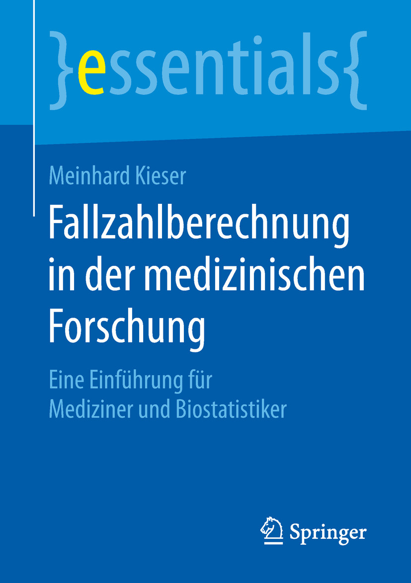 Cover Fallzahlberechnung in der medizinischen Forschung