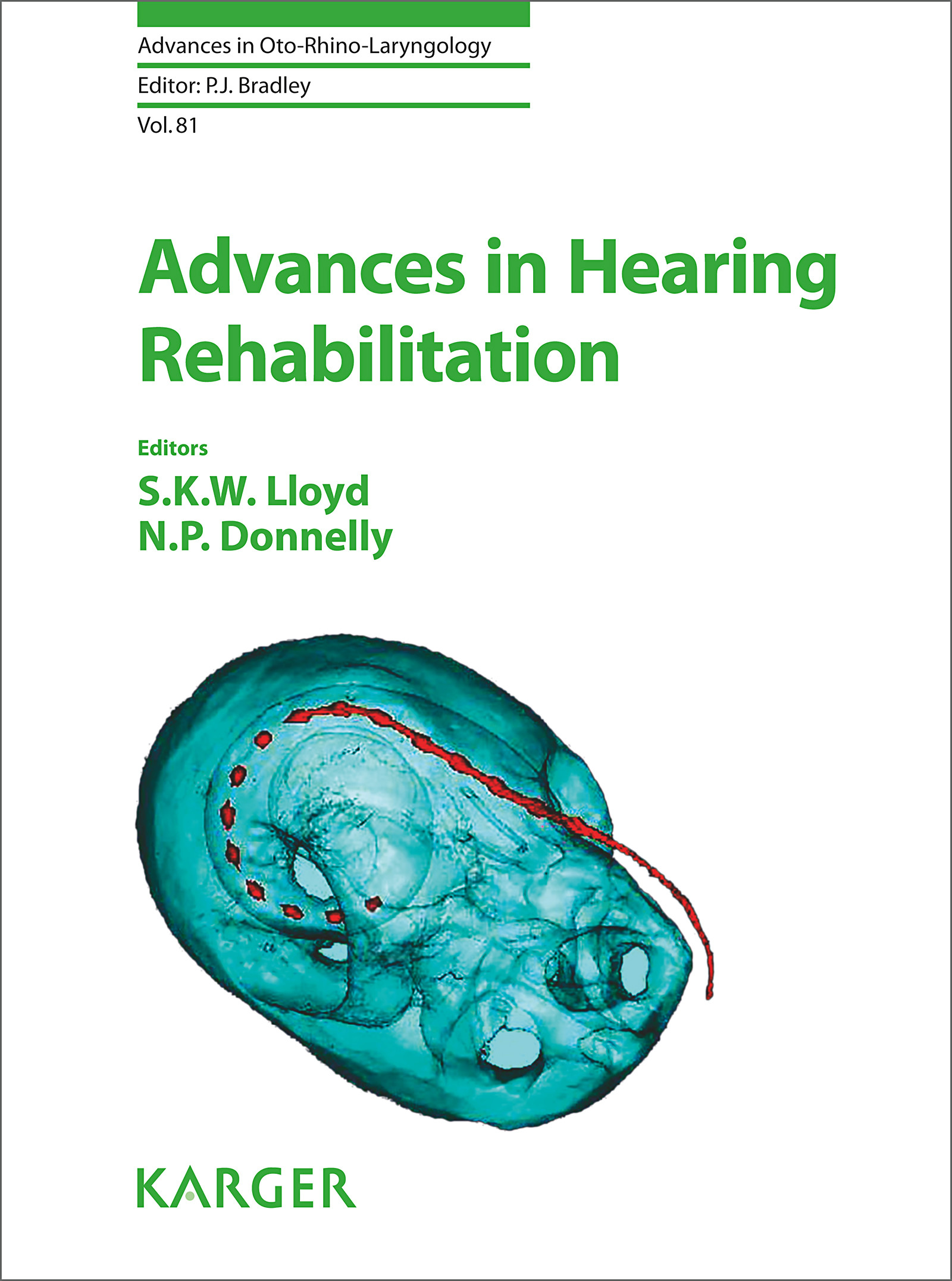 Cover Advances in Hearing Rehabilitation