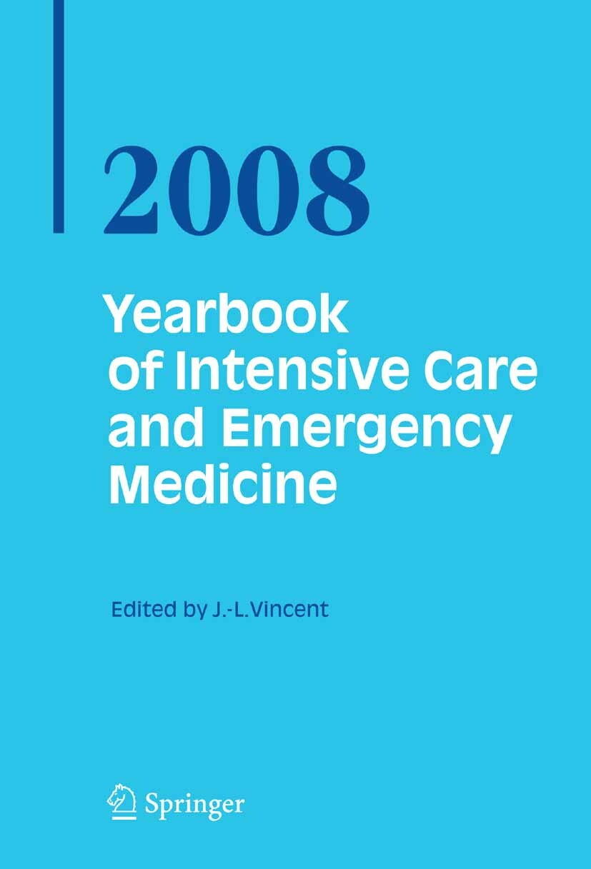 Cover Yearbook of Intensive Care and Emergency Medicine 2008
