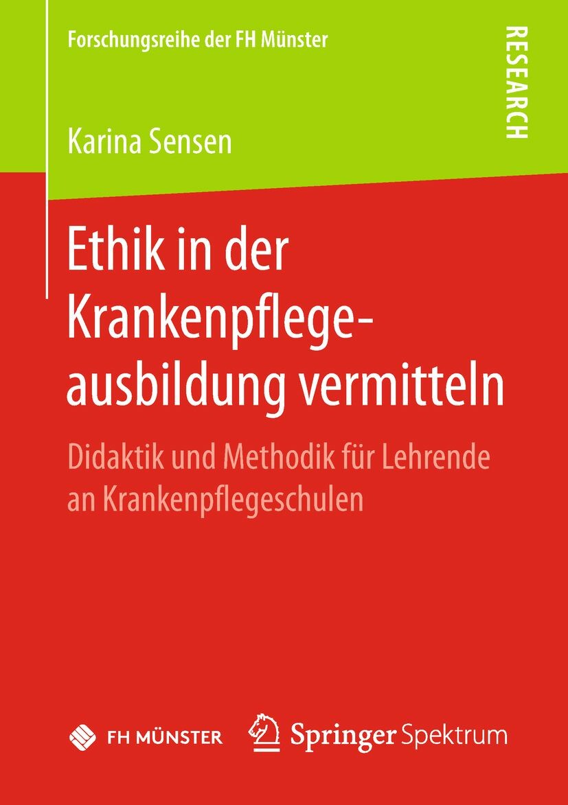 Cover Ethik in der Krankenpflegeausbildung vermitteln