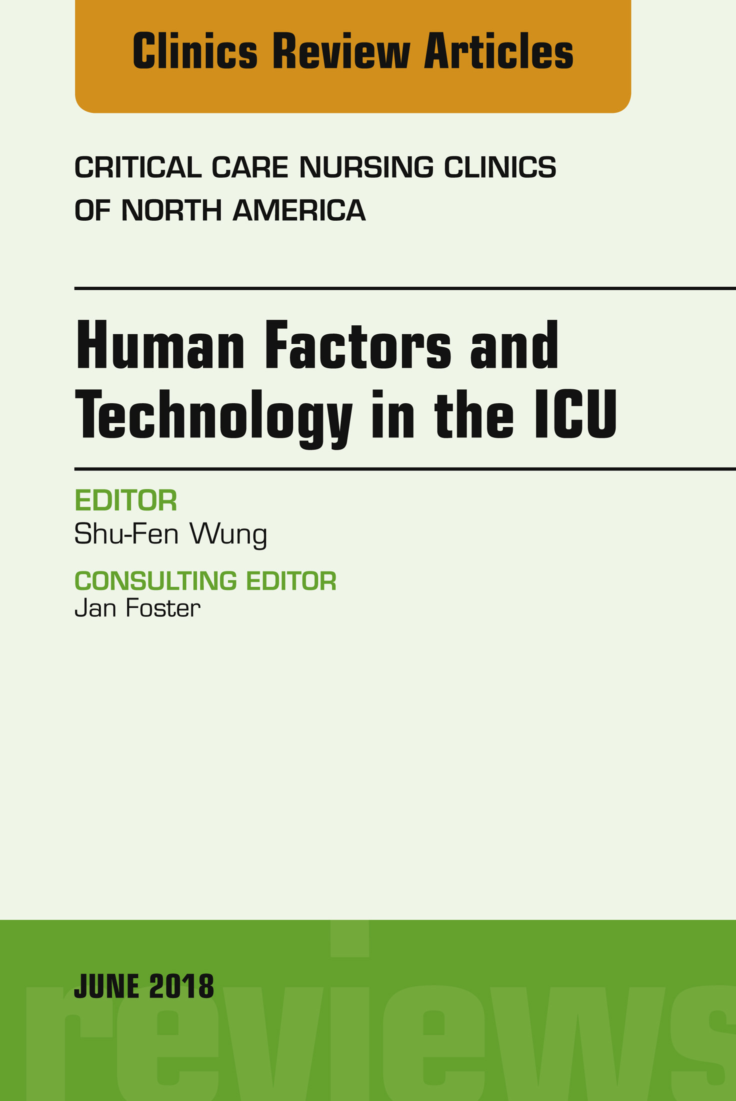 Cover Technology in the ICU, An Issue of Critical Care Nursing Clinics of North America, E-Book
