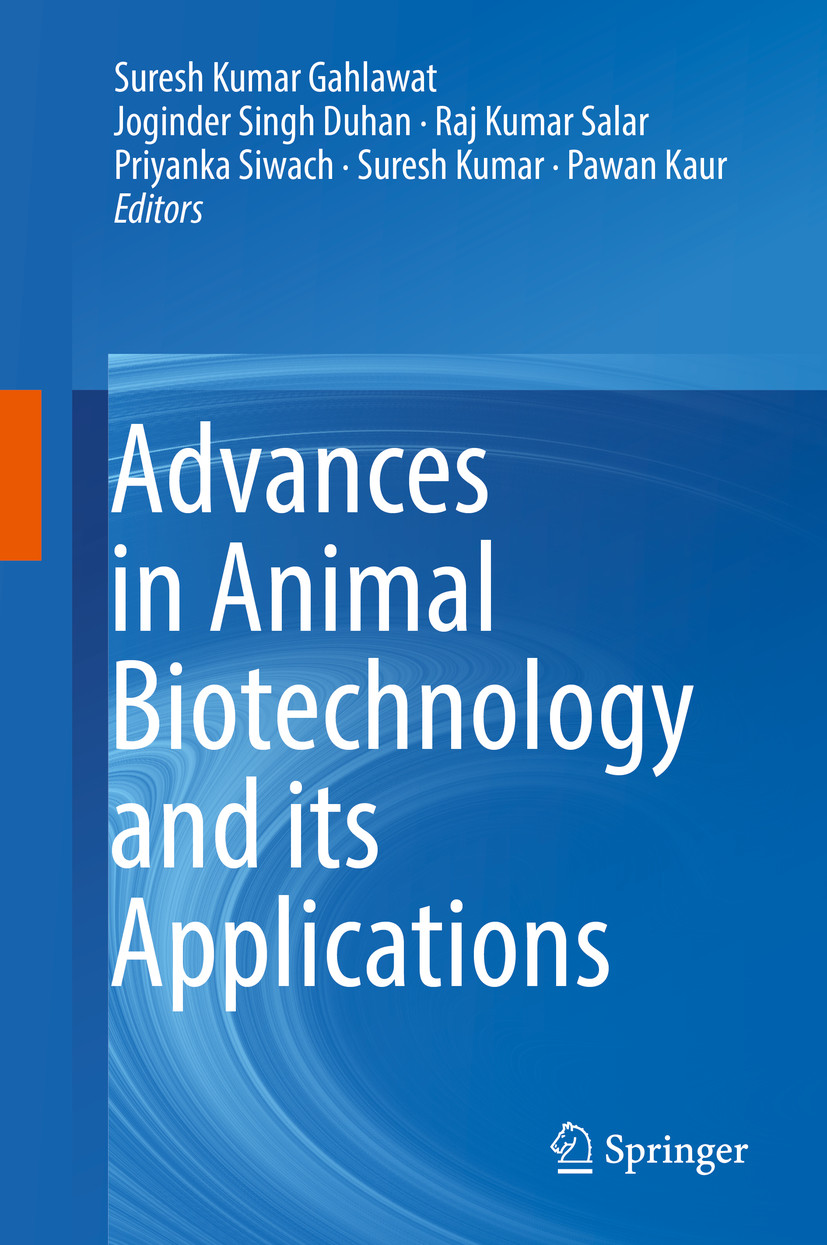 Cover Advances in Animal Biotechnology and its Applications