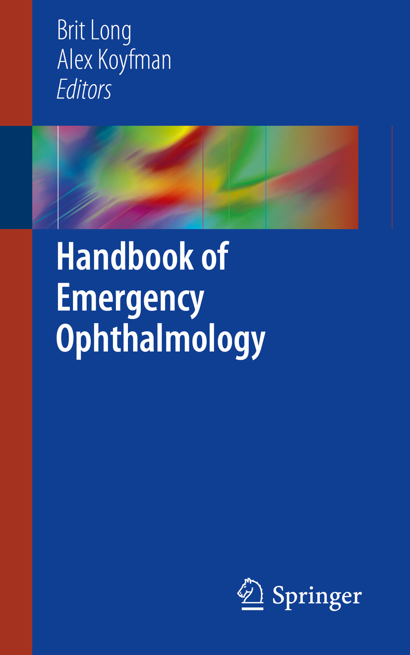 Cover Handbook of Emergency Ophthalmology