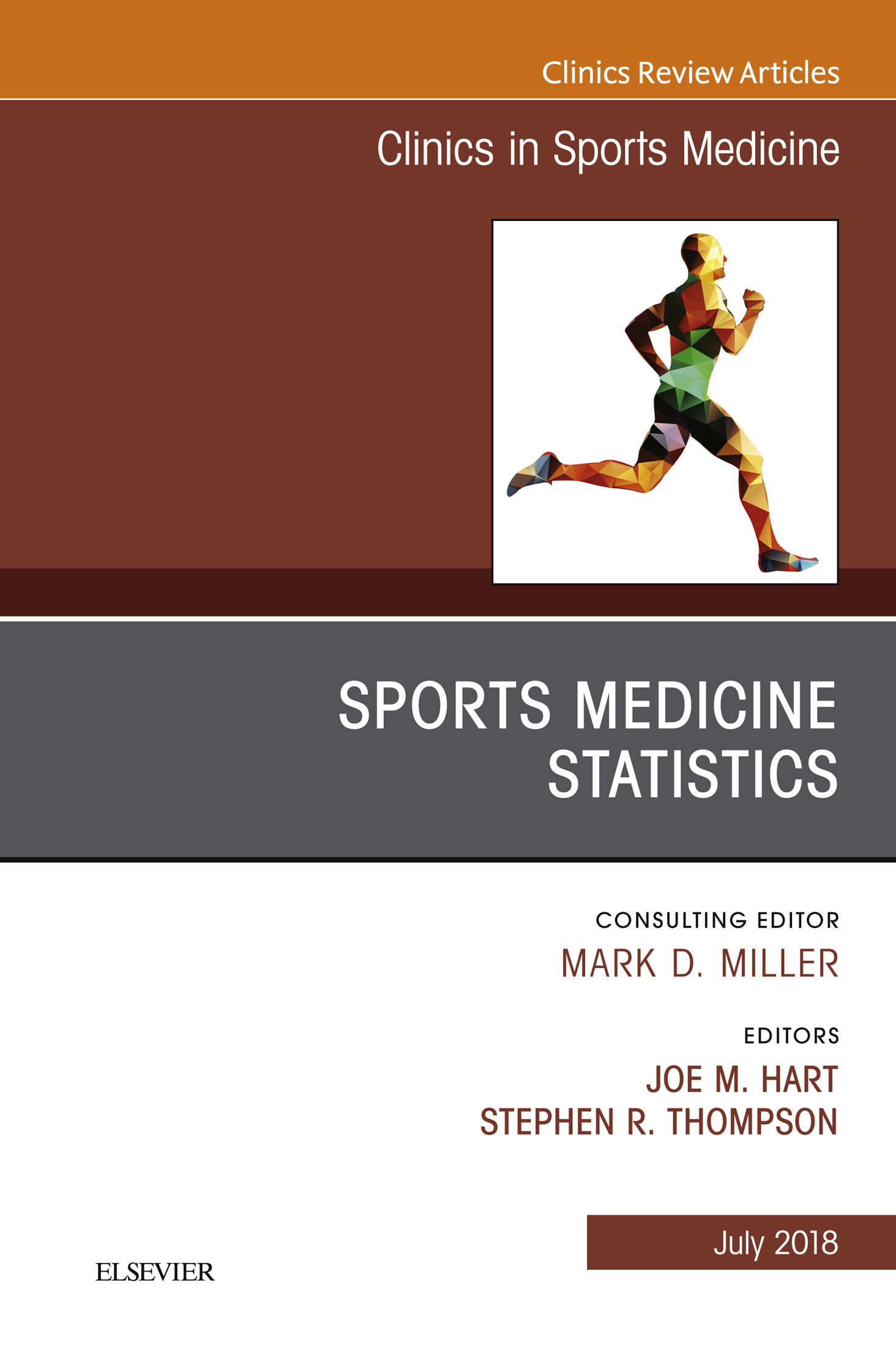Cover Sports Medicine Statistics, An Issue of Clinics in Sports Medicine E-Book