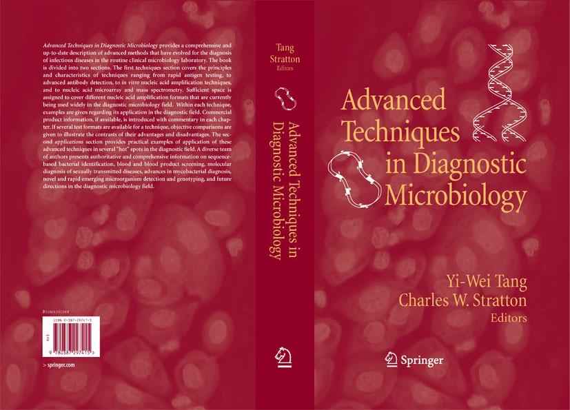 Cover Advanced Techniques in Diagnostic Microbiology