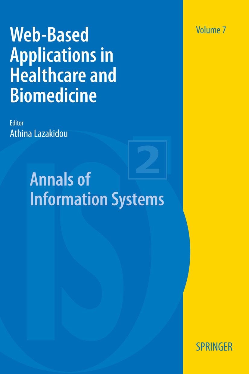 Cover Web-Based Applications in Healthcare and Biomedicine