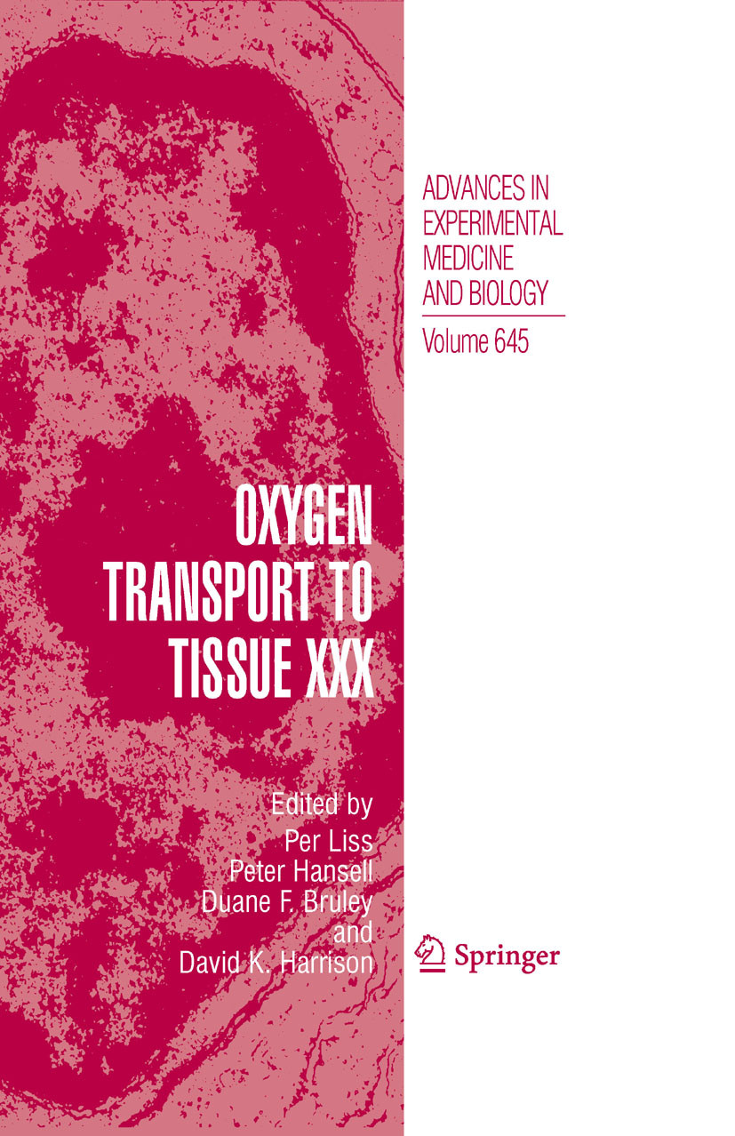 Cover Oxygen Transport to Tissue XXX