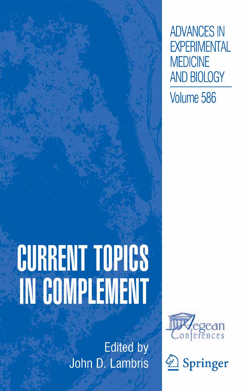 Cover Current Topics in Complement