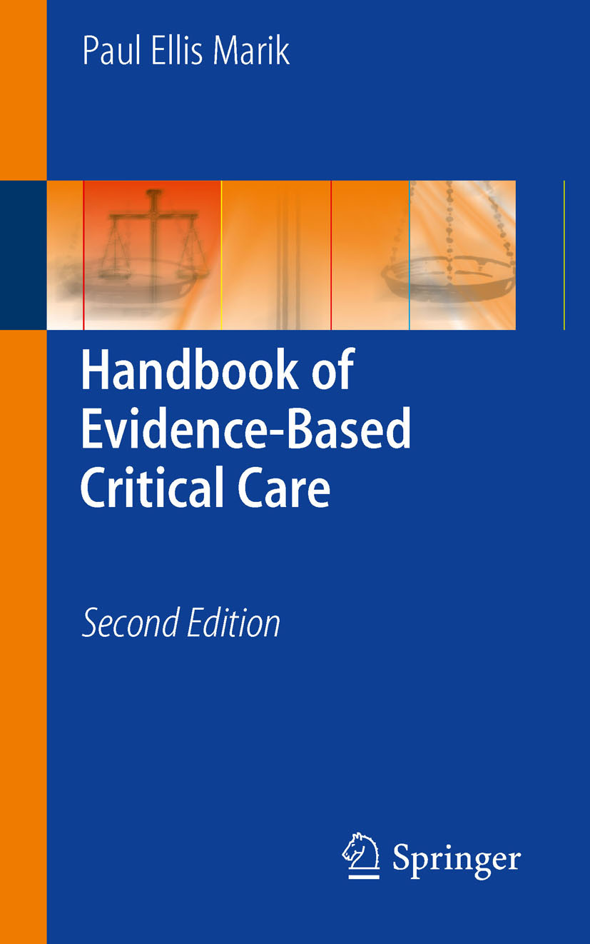 Handbook of EvidenceBased Critical Care EBook