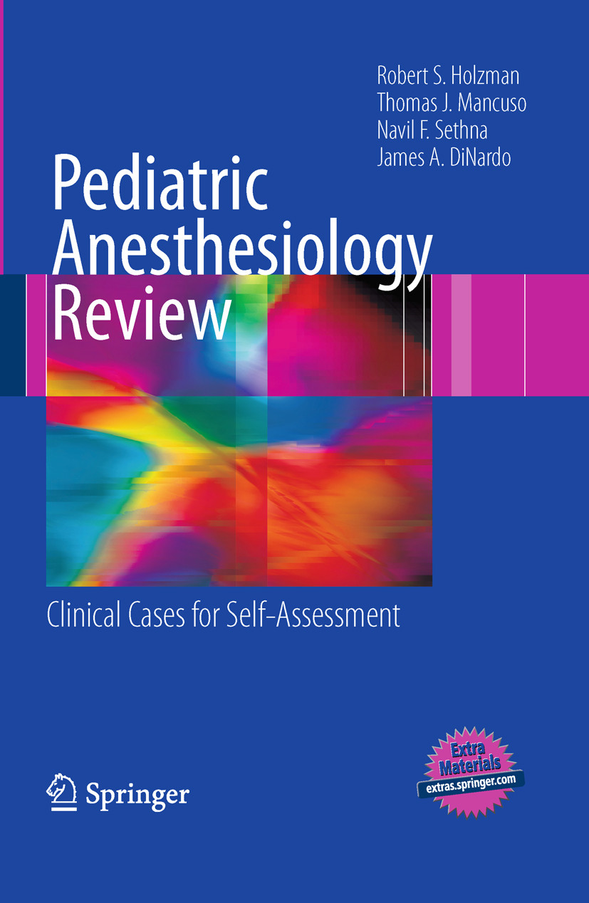 Cover Pediatric Anesthesiology Review