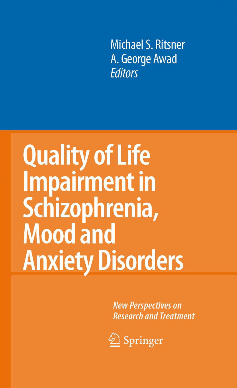 Cover Quality of Life Impairment in Schizophrenia, Mood and Anxiety Disorders