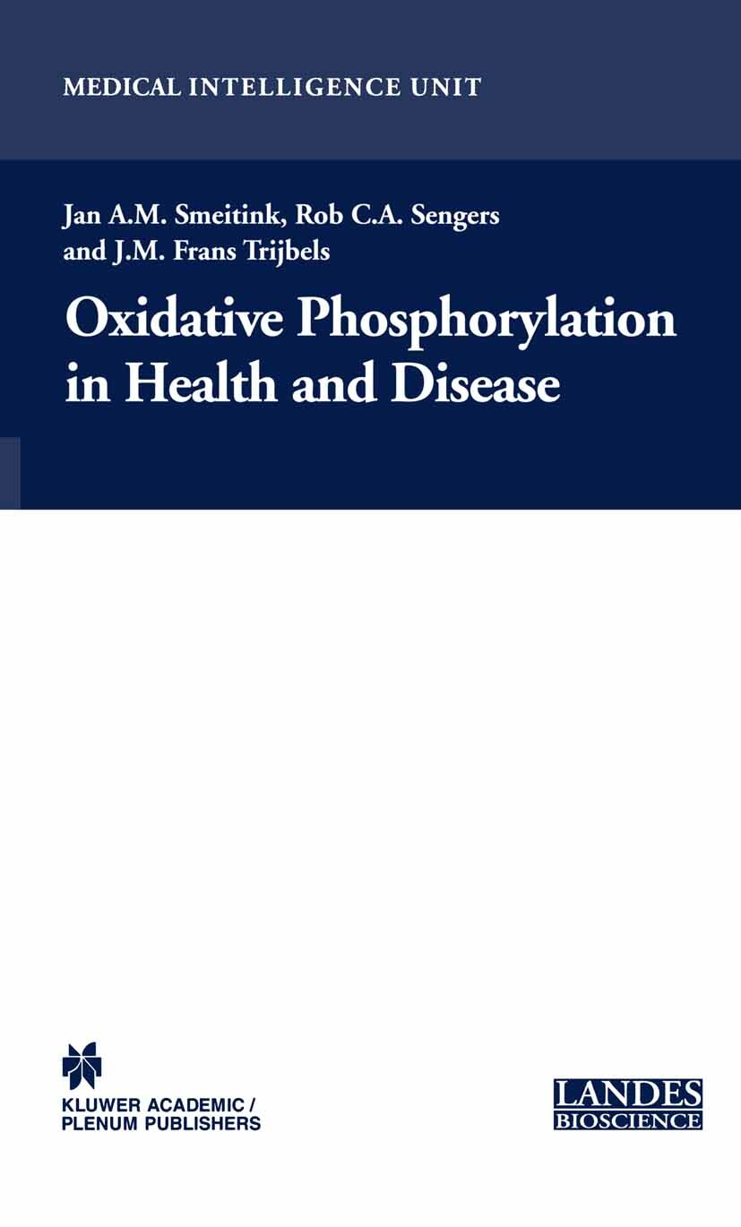 Cover Oxidative Phosphorylation in Health and Disease