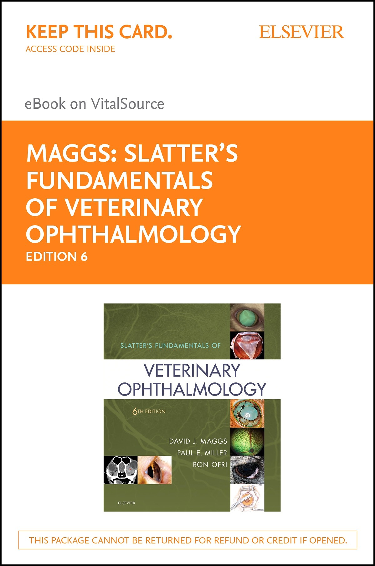 Cover Slatter's Fundamentals of Veterinary Ophthalmology E-Book