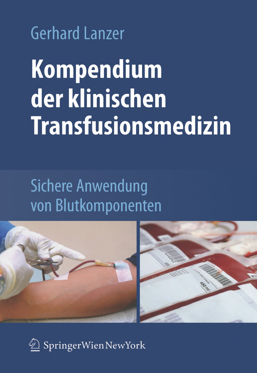 Cover Kompendium der klinischen Transfusionsmedizin