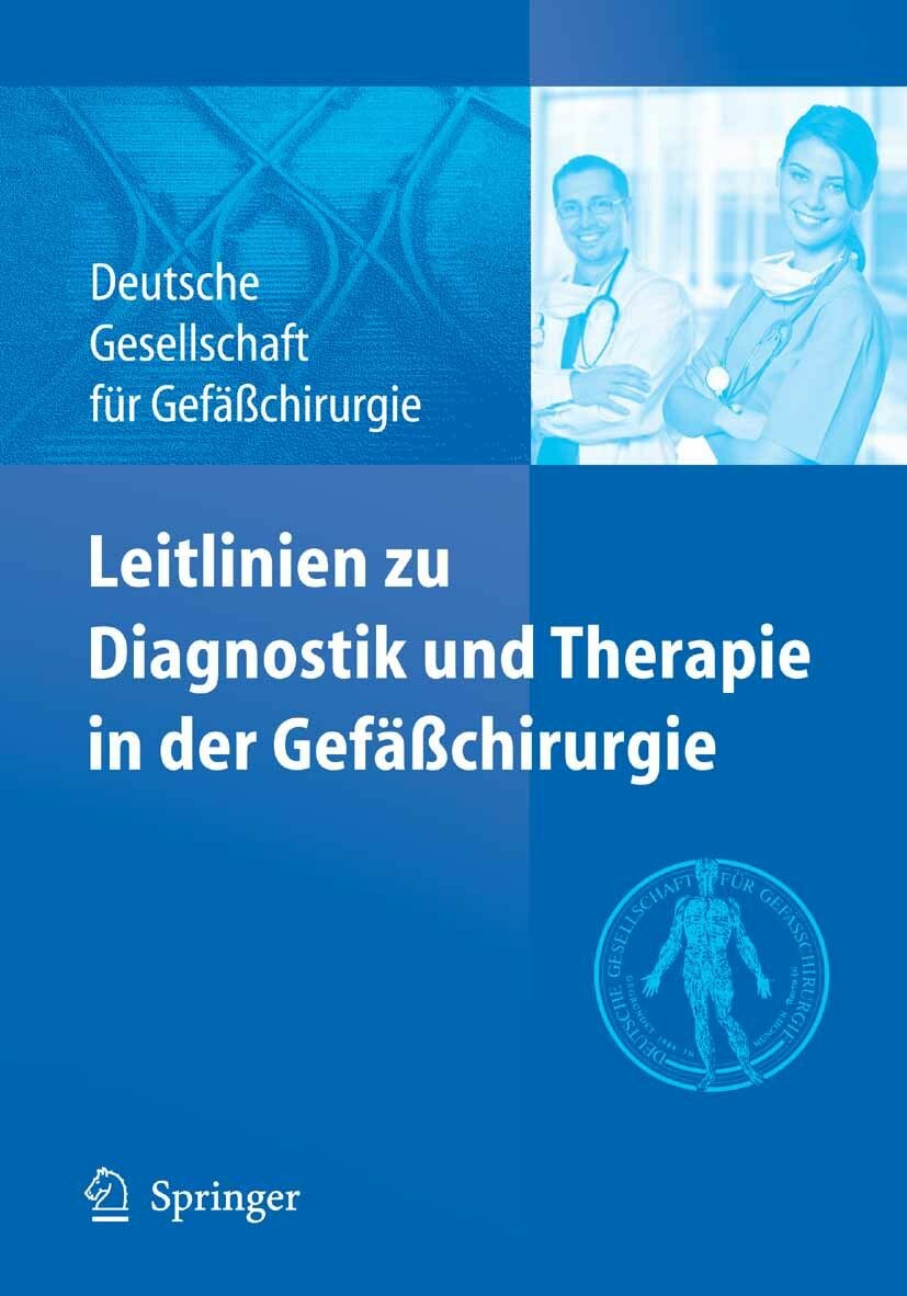 Cover Leitlinien zu Diagnostik und Therapie in der Gefäßchirurgie