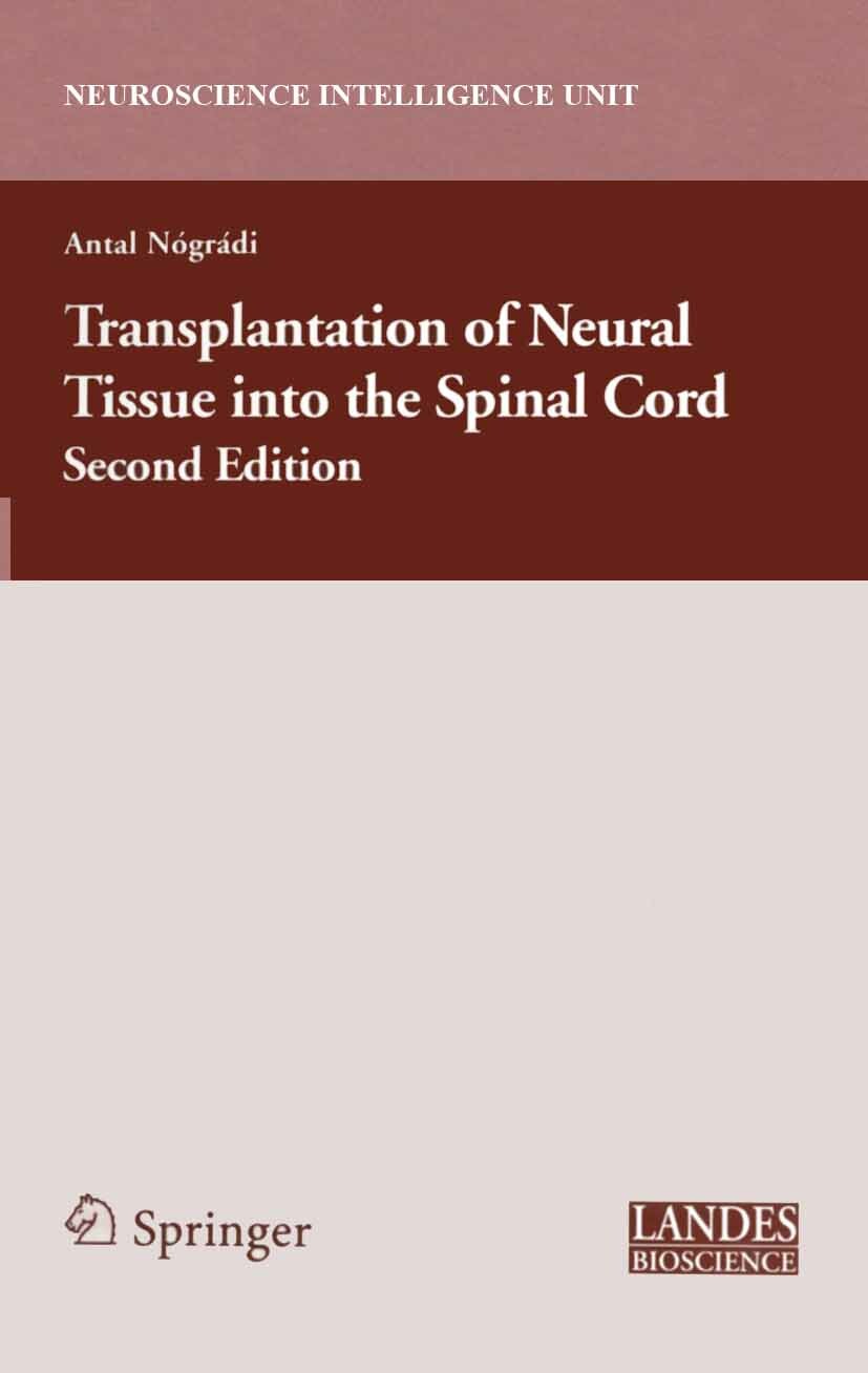 Cover Transplantation of Neural Tissue into the Spinal Cord