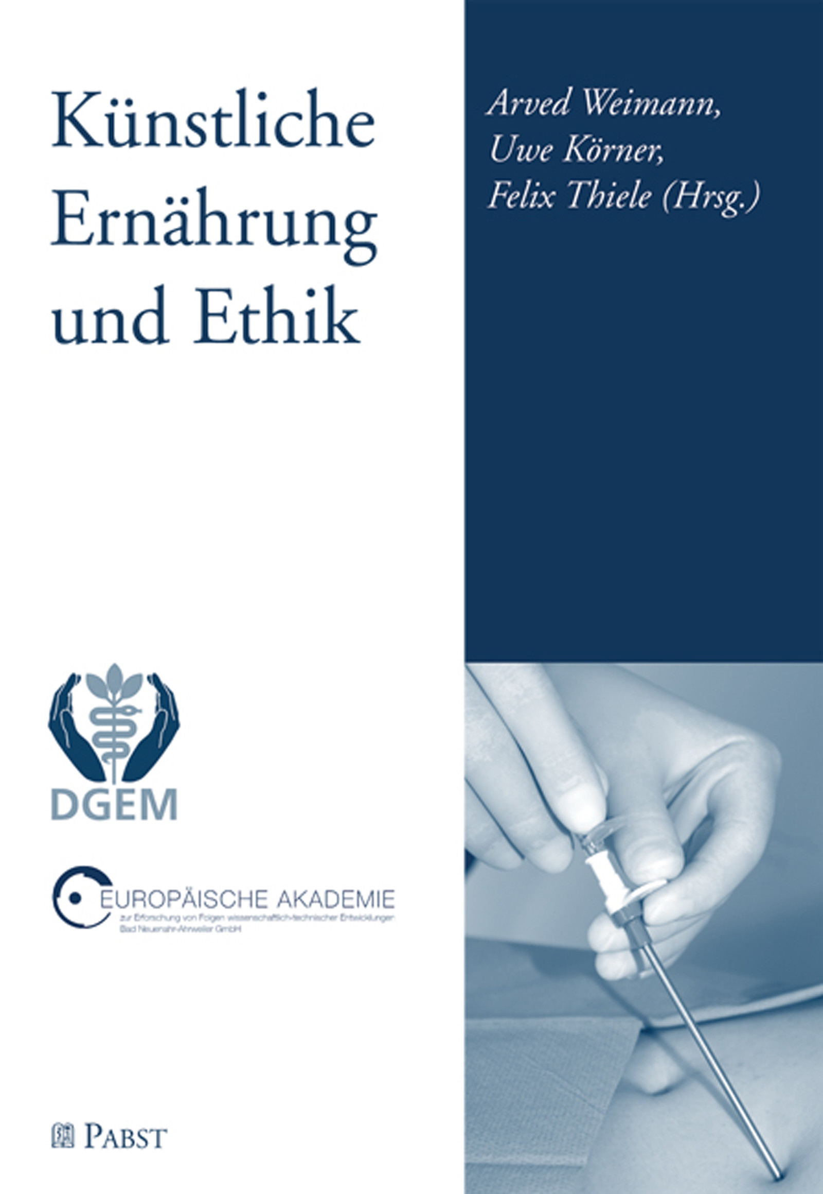 Cover Künstliche Ernährung Ethik
