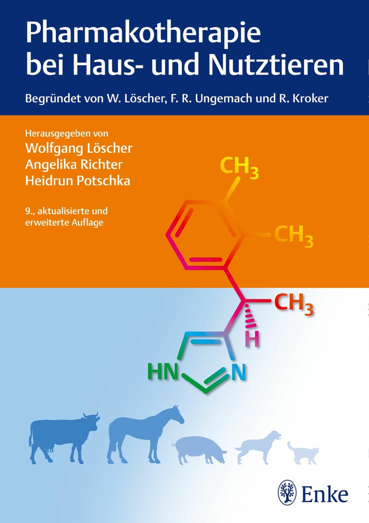 Cover Pharmakotherapie bei Haus- und Nutztieren