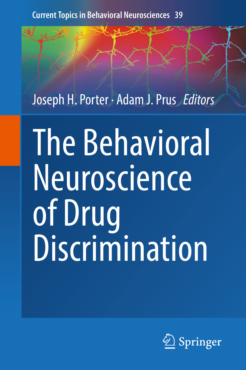 Cover The Behavioral Neuroscience of Drug Discrimination