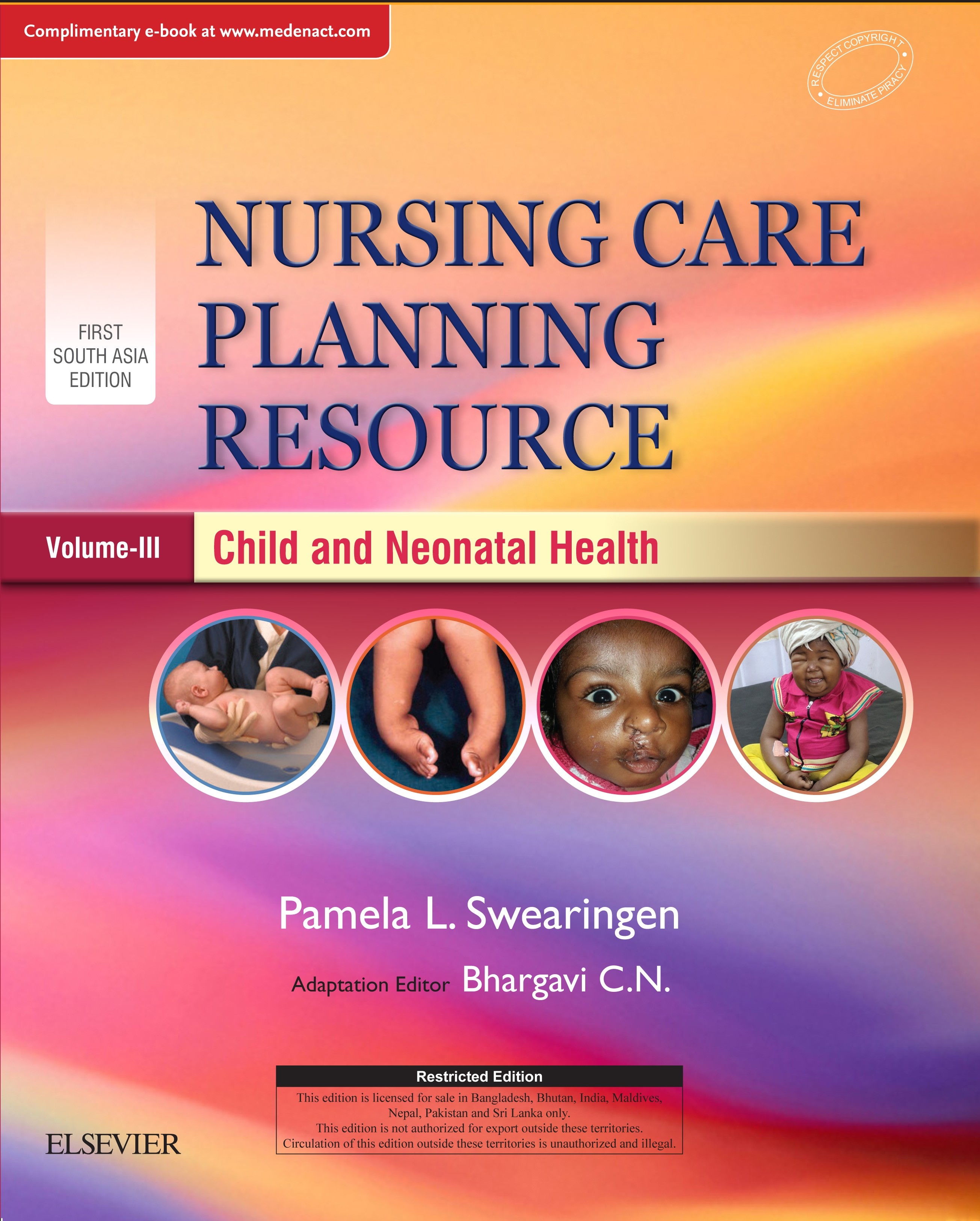 Cover Nursing Care Planning Resource, Volume 3: Child and Neonatal Health, 1st South Asia Edition