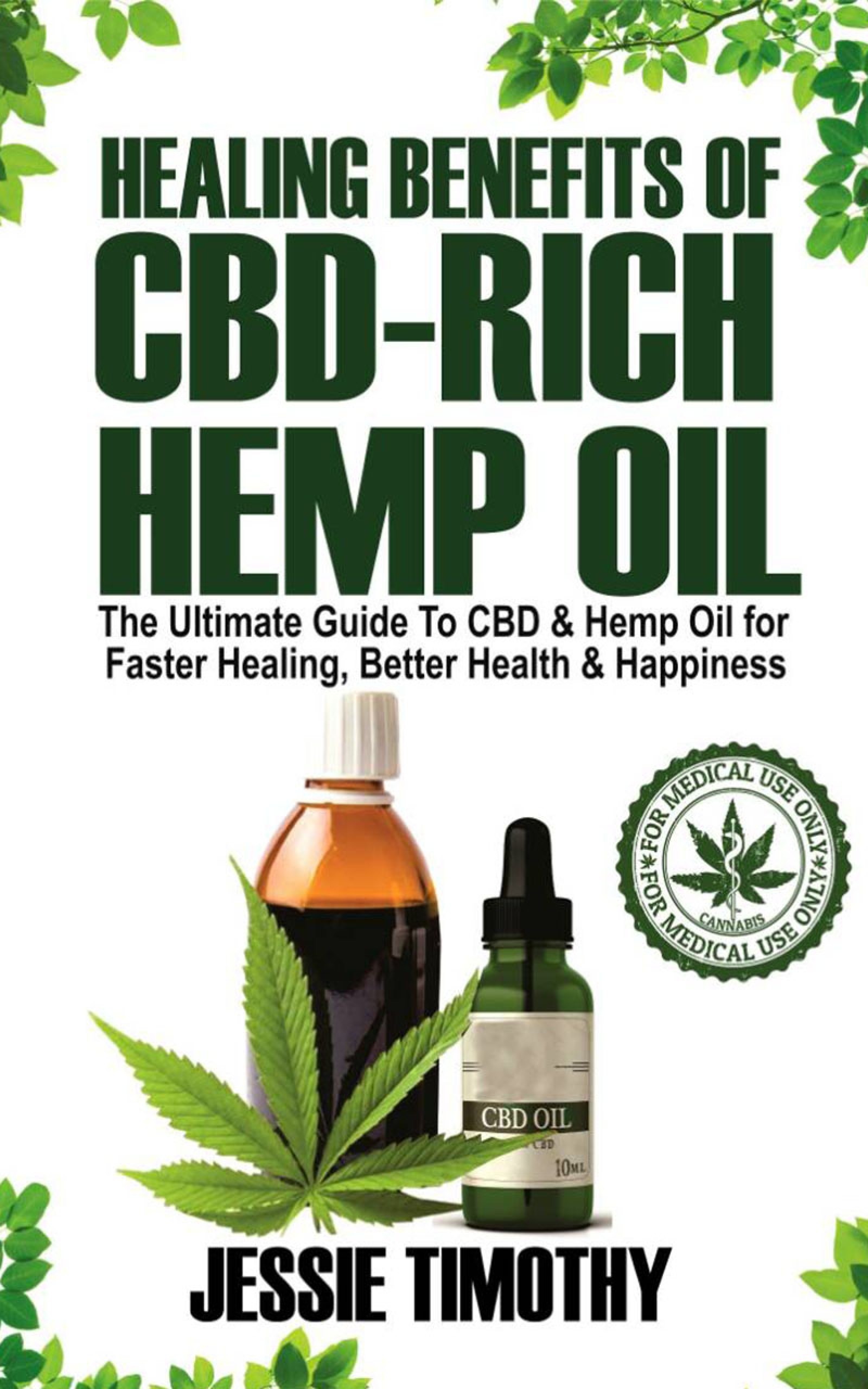 Healing Benefits of CBDRich Hemp Oil EBook frohberg