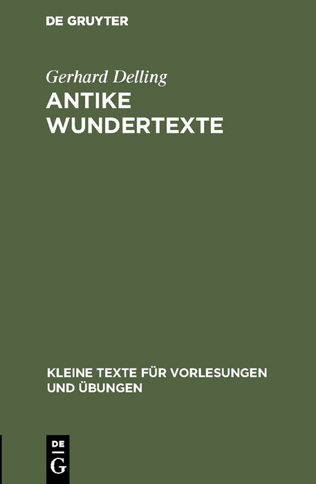 Antike Wundertexte