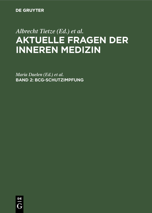 Cover BCG-Schutzimpfung