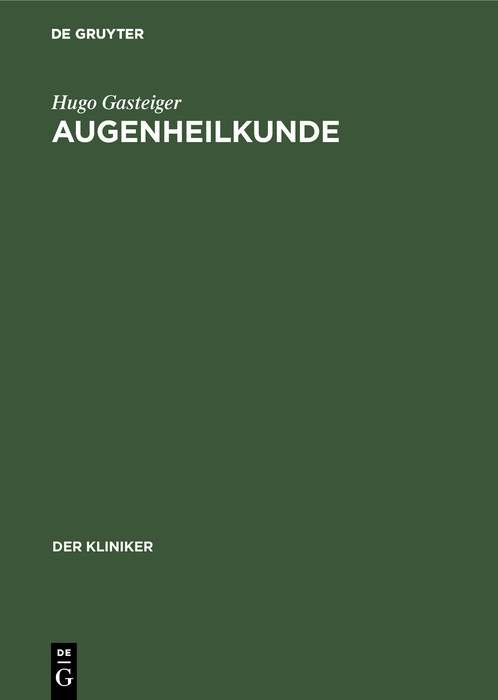 Cover Augenheilkunde