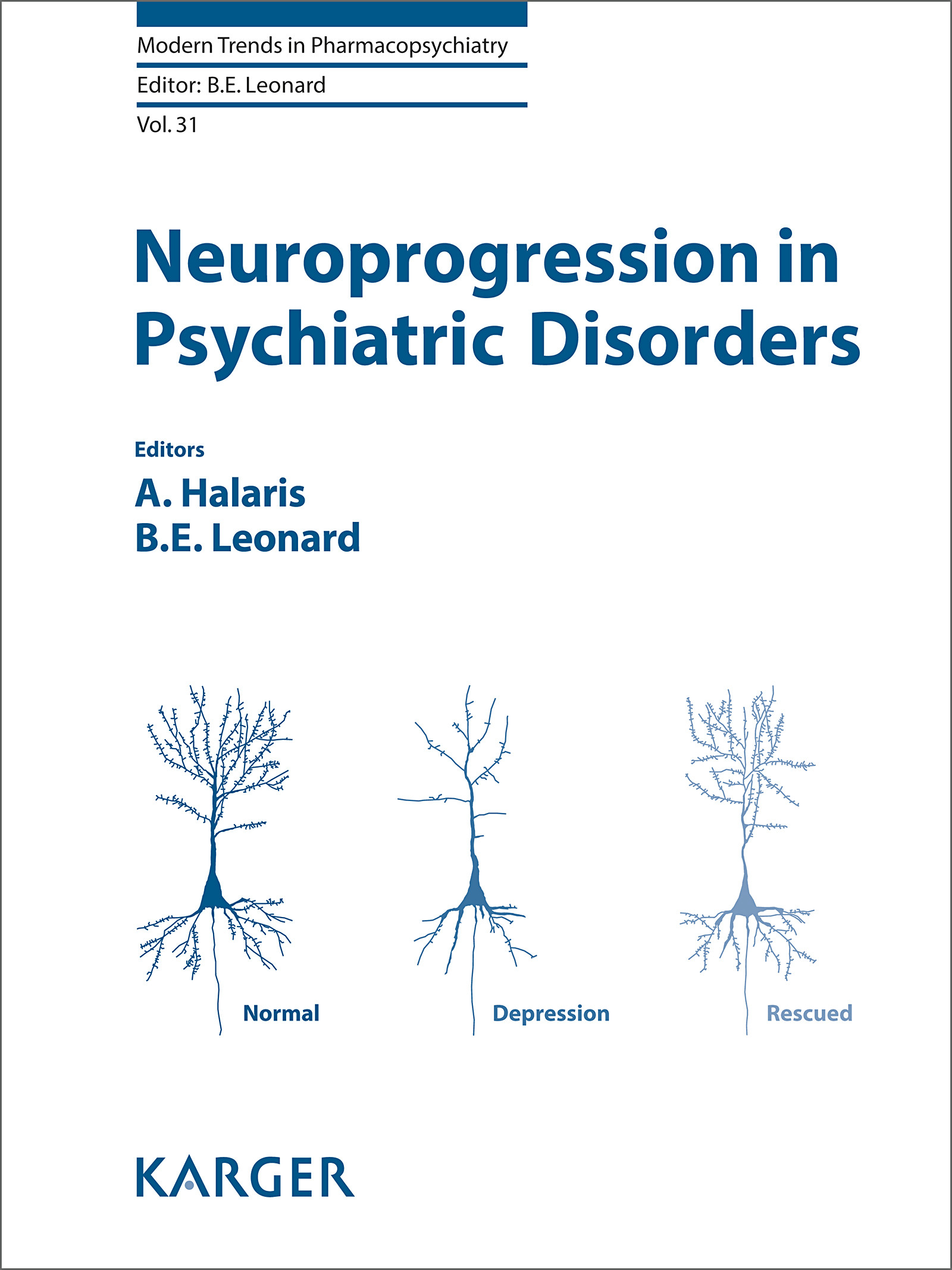 Cover Neuroprogression in Psychiatric Disorders