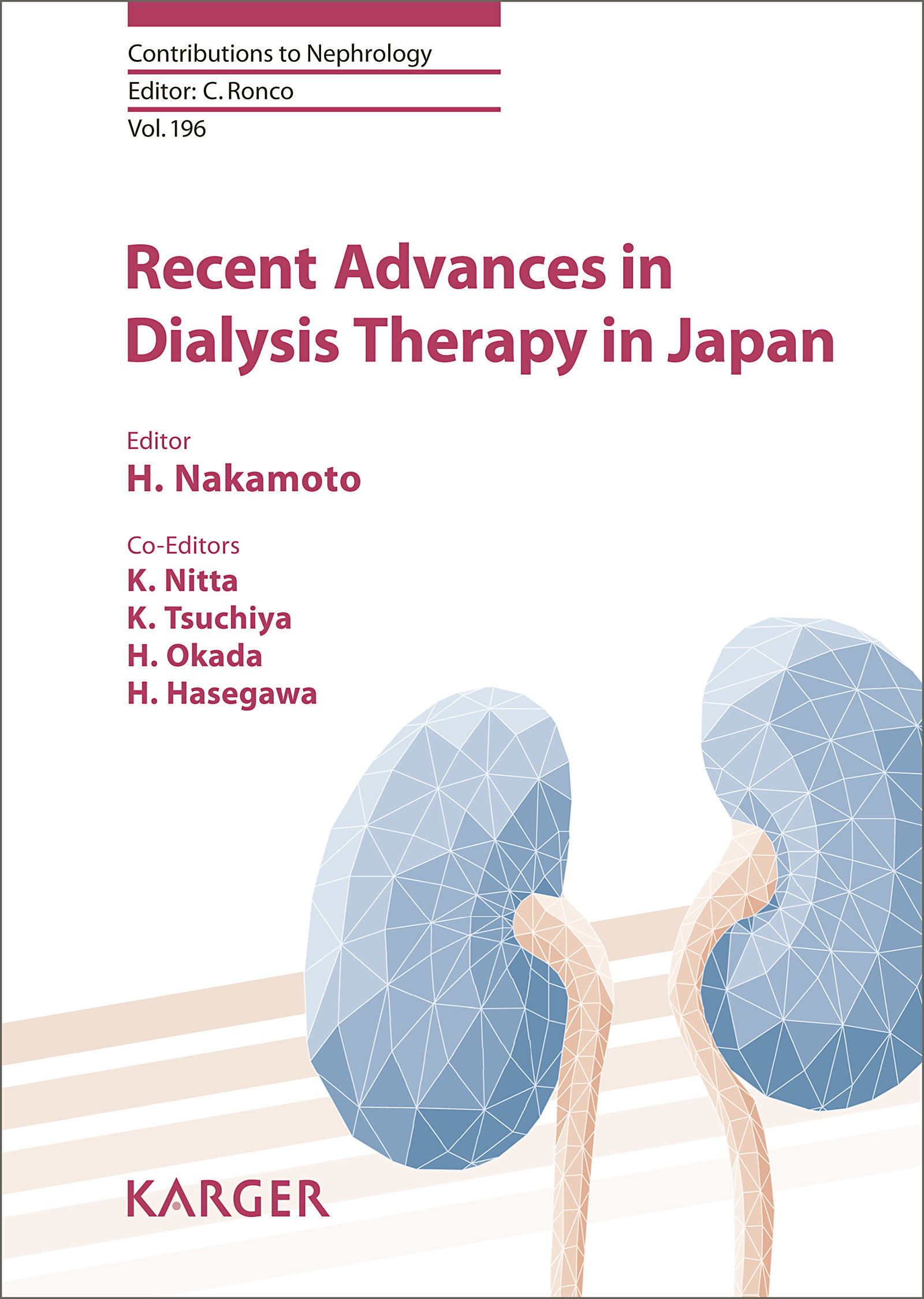 Cover Recent Advances in Dialysis Therapy in Japan
