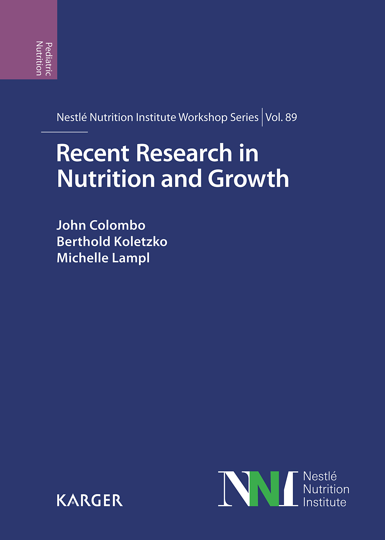 Cover Recent Research in Nutrition and Growth