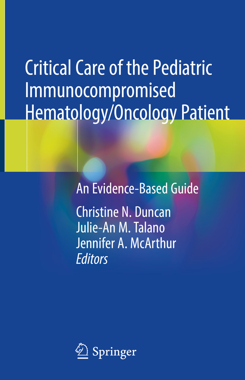 Critical Care of the Pediatric Hematology/Oncology