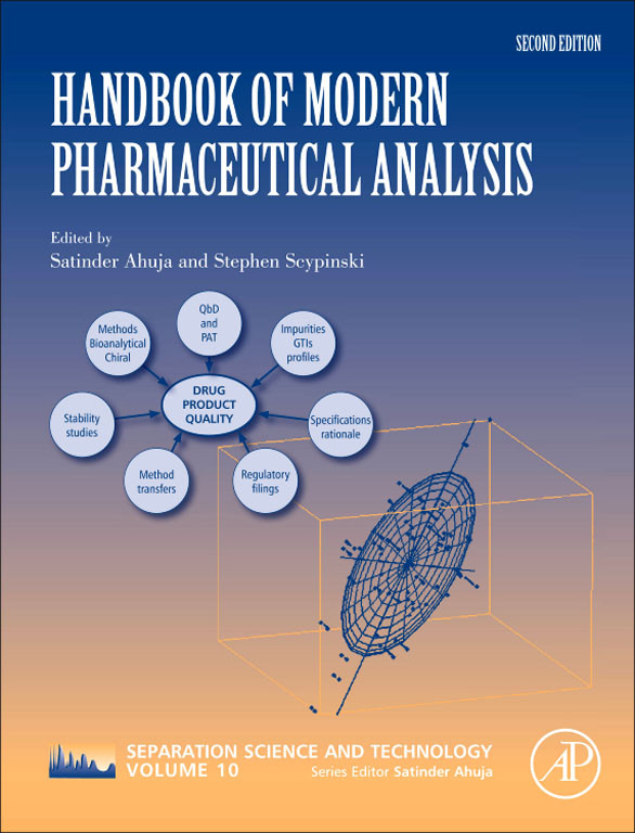 Cover Handbook of Modern Pharmaceutical Analysis