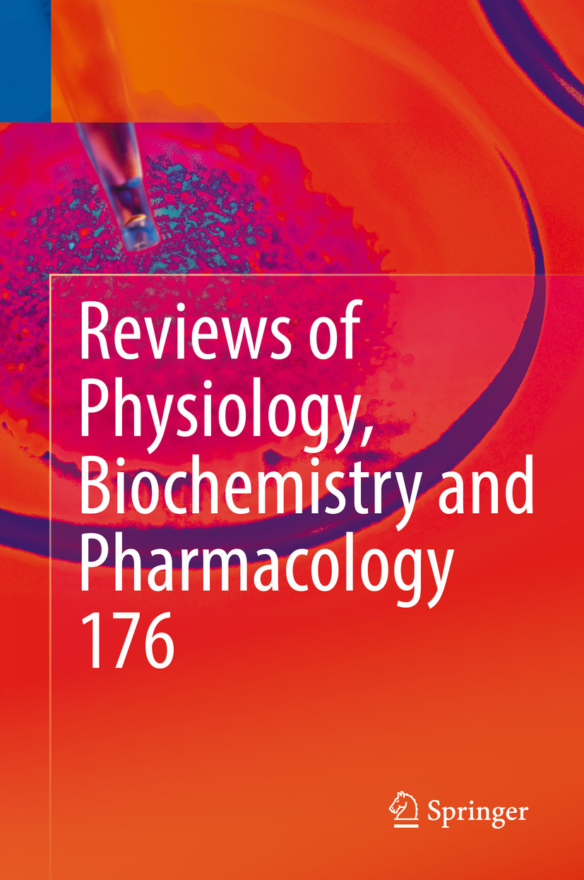 Cover Reviews of Physiology, Biochemistry and Pharmacology 176
