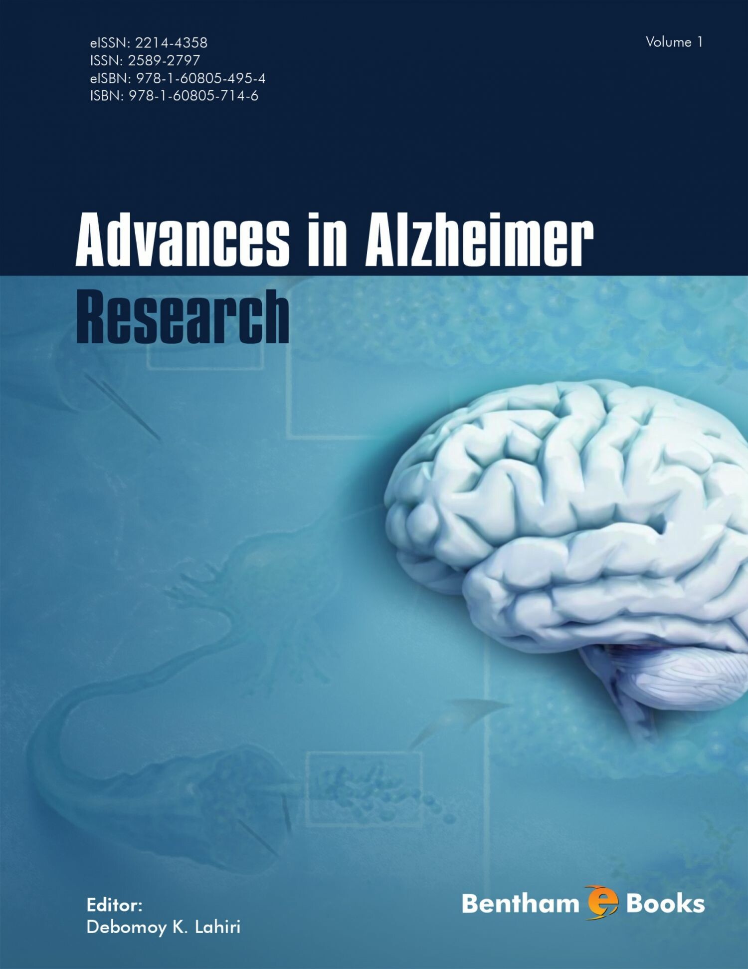 Cover Advances in Alzheimer's Research: Volume 1