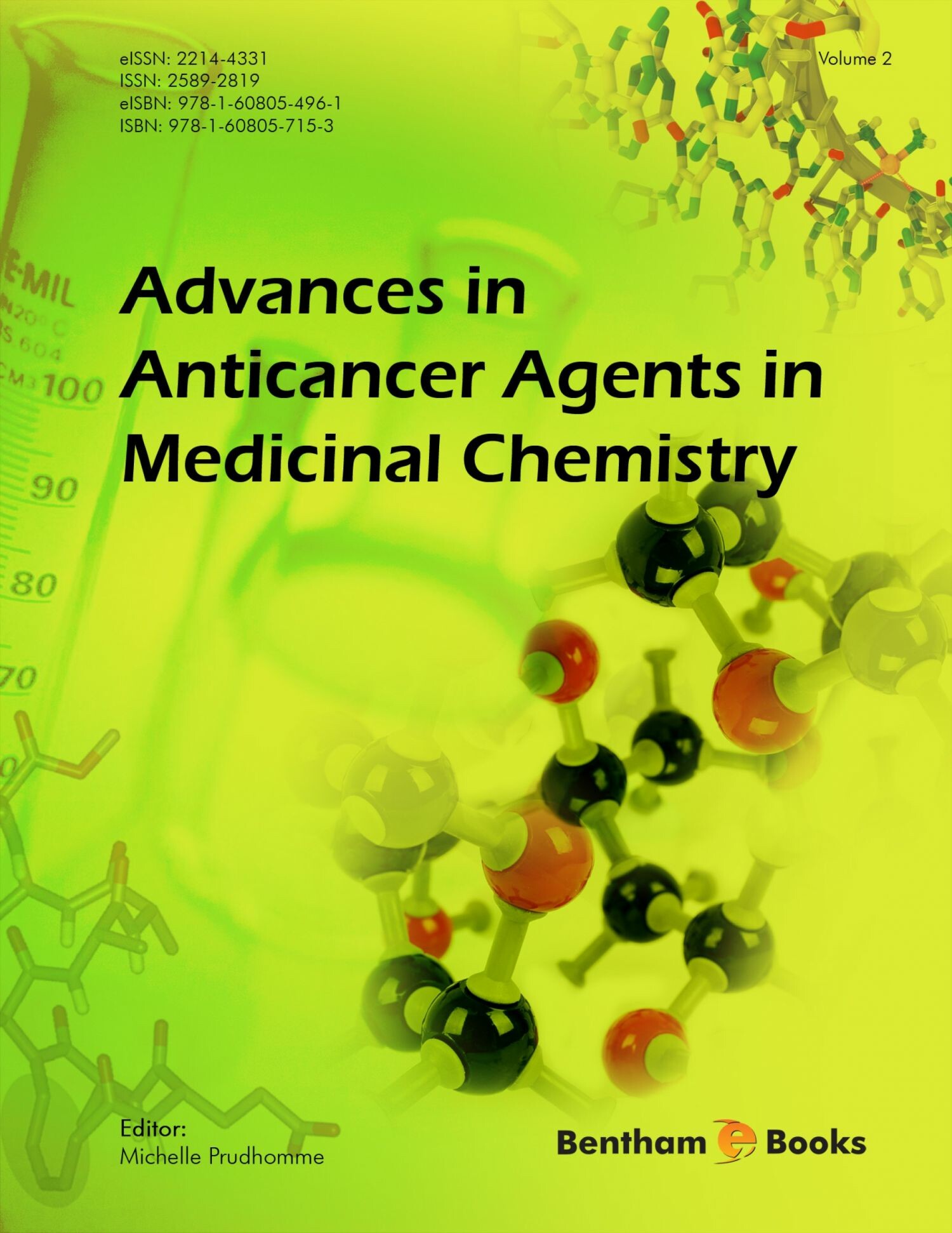 Cover Advances in Anticancer Agents in Medicinal Chemistry: Volume 2