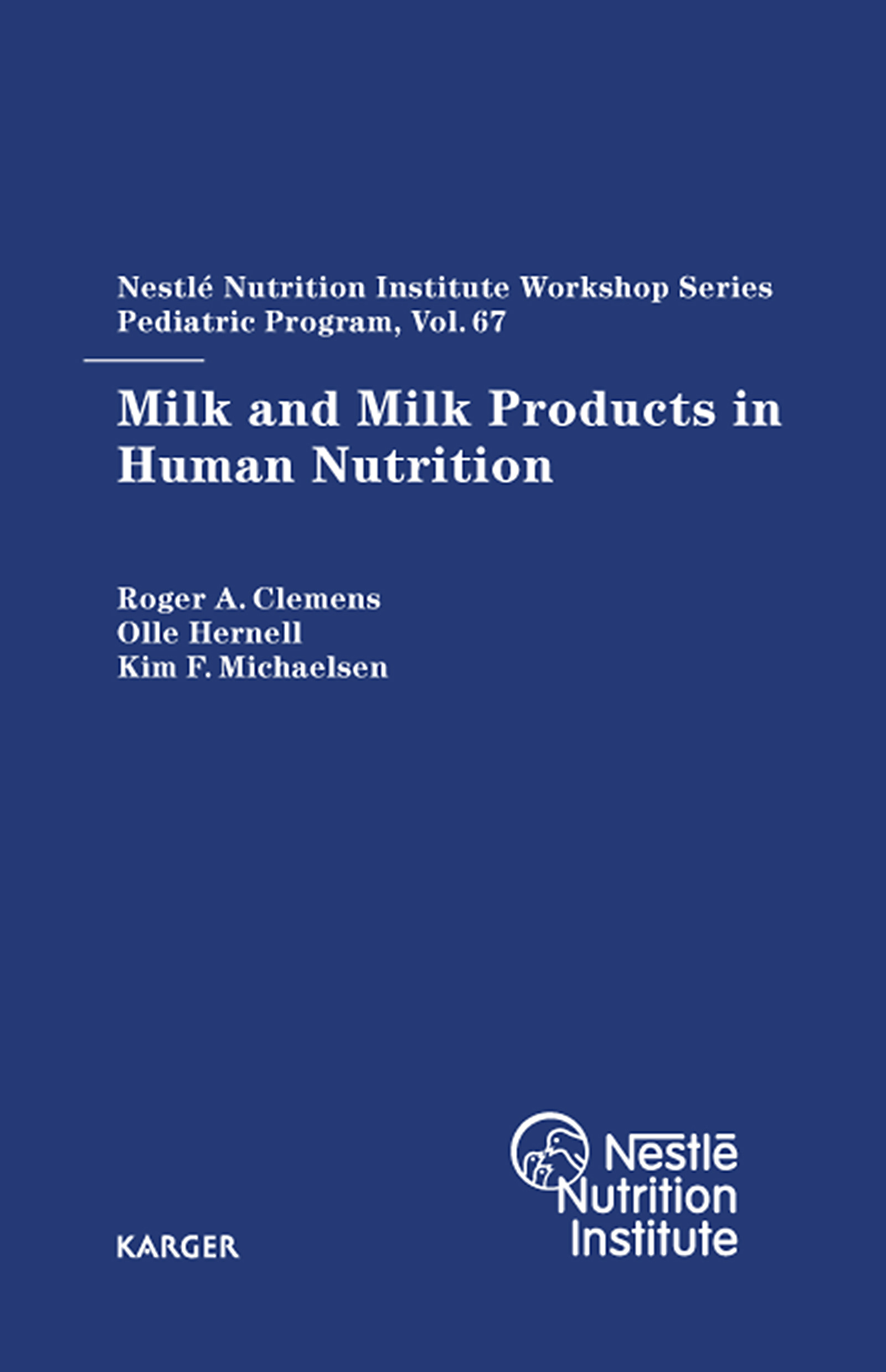 Cover Milk and Milk Products in Human Nutrition
