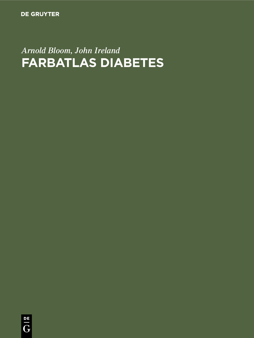 Cover Farbatlas Diabetes