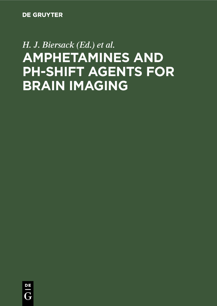 Cover Amphetamines and pH-shift Agents for Brain Imaging